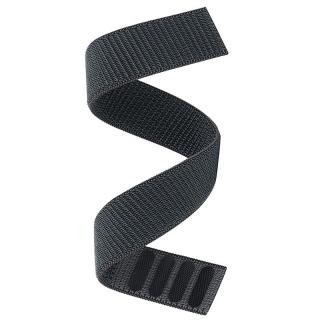 26mm Pratelný nylonový provlékací řemínek pro Garmin Fenix Enduro na suchý zip velcro UltraFit Šedá