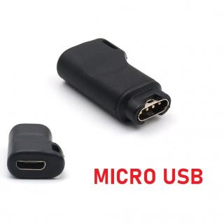 4PIN USB-C Micro USB redukce adaptér konektor nabíječka nabíjecí pro Garmin Fenix Epix 2 PRO a další Micro USB