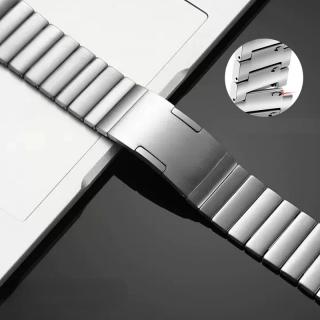 FASTEN titanový řemínek pro Apple Watch Ultra 2 42mm 44mm 45mm 49 mm kovový Stříbrná
