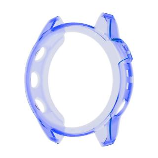 Garmin Fenix 7/Epix 2 PRO ochranný silikonový obal kryt pouzdro Modrá průhledná