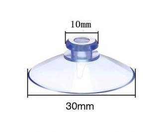 Přísavka pro aplikaci ochranného skla demontáž displejů PVC 20mm 30mm montážní přísavky pro připevnění na sklo mini přísavný háček 30mm