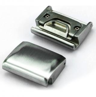 Redukce adaptér řemínku řemínek pro Garmin Fenix 20mm -> 18mm EASYFIT/QUICKFIT (2Ks) Stříbrná
