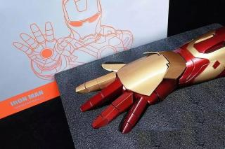 Rukavice IRON MAN MK43 plně automatická elektronická ruka replika autentická cosplay MARVEL AVENGERS IRONMAN Levá