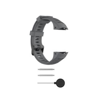 Silikonový gumový řemínek pro Garmin Instinct/Instinct 2 22 mm šedý