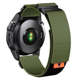 TACTICAL 26mm nylonový řemínek pro Garmin Fenix QuickFit Army green