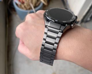 tULTIMATE Huawei Watch Ultimate Sport titanový řemínek pásek šedý řemínek z titanu