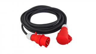 Třífázový prodlužovací kabel 16A 5x2,5mm2 3-50m (MENTZ)