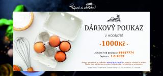 Dárkový poukaz 1000 Kč: 1000 Kč