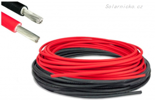 Nabídka jednotlivých sestav Volitelné příslušenství: Solární kabel, červený