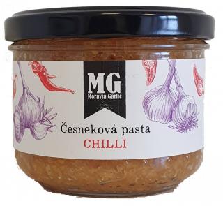 Česneková pasta s CHILLI, 250 g