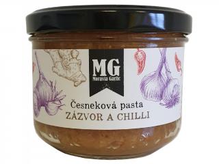Česneková pasta ZÁZVOR A CHILLI, 250 g