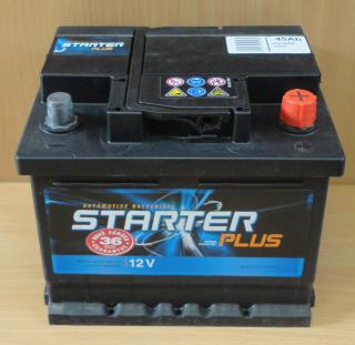 STARTER Plus 12V 50Ah 400A 55012
