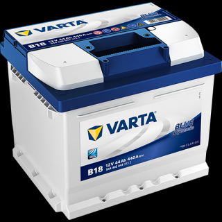 VARTA 12V-44Ah BLUE dynamic (B18) - P - nízká (207x175x175 mm)