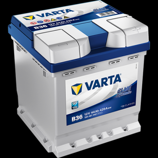 VARTA 12V-44Ah BLUE dynamic (B36) - P (175x175x190 mm)