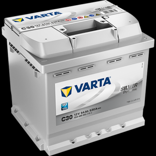 VARTA 12V-54Ah SILVER dynamic (C30) - P  (207x175x190 mm)