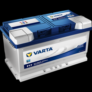 VARTA 12V-80Ah BLUE dynamic (F17) - P - nízká (315x175x175 mm)