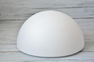 Polystyrenová koule 1 díl 30 cm: průměr 30 cm
