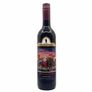 Tsinapari Kindzmarauli polosladké červené gruzínské víno 2019 0,75l