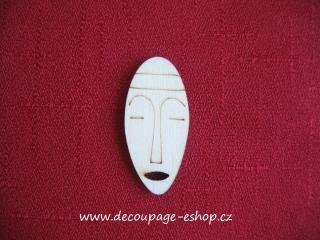 2D dekorace -  Africká maska