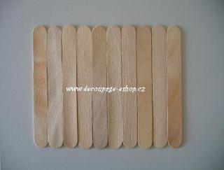 Dřevěné špachle 100 ks
