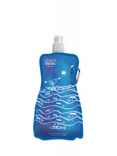 360 Degrees Skládací láhev na vodu, 750 ml Barva: Modrá