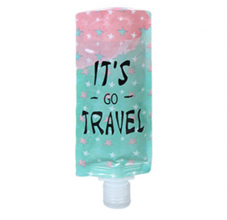 B2B Cestovní lahvička 90 ml Barva: Tyrkysově-růžová