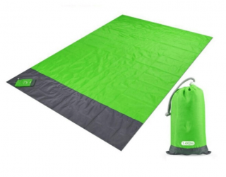 B2B Kapesní outdoor deka 200 x 140 cm Barva: Zelená