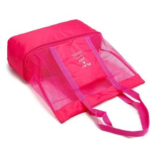 B2B Plážová taška s termo přihrádkou Barva: Růžová