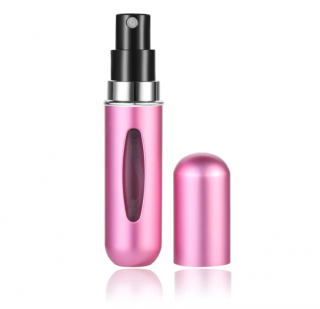 B2B Plnitelný rozprašovač na parfém plnitelný zdola 5 ml Barva: Růžová
