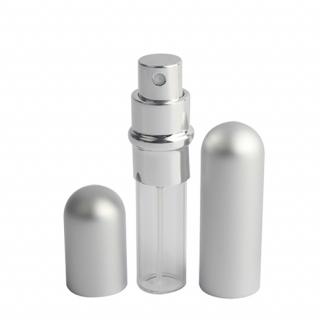 B2B Plnitelný rozprašovač parfémů plnitelný zdola 5 ml Barva: Stříbrná