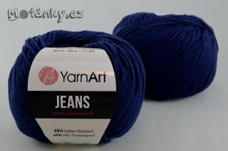 Jeans 54 tmavě modrá