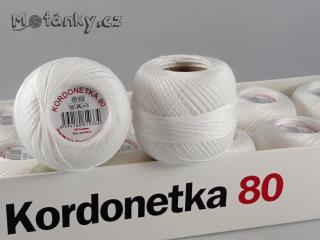 Kordonetka 80 bílá