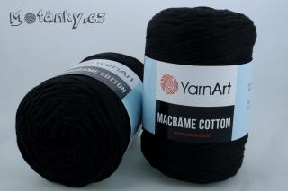 Macrame Cotton 750 černá