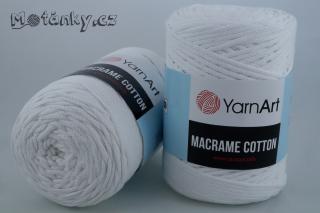 Macrame Cotton 751 bílá