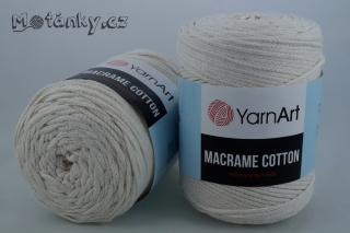 Macrame Cotton 752 smetanová