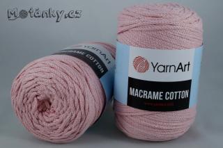 Macrame Cotton 762 světle růžová
