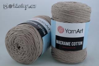 Macrame Cotton 768 tmavě béžová