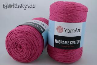 Macrame Cotton 771 tmavě růžová