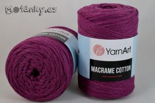 Macrame Cotton 777 purpurová