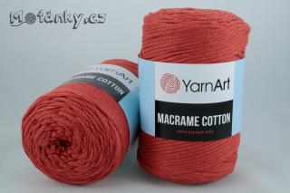 Macrame Cotton 785 cihlově červená