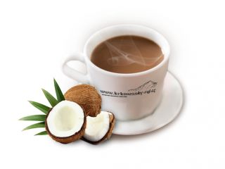 Horká čokoláda - kokos