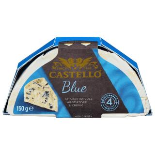Castello Blue krémový sýr s modrou plísní 70% t.v.s. 150g