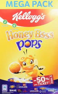 Kellogg's Honey Bsss Pops 375g
