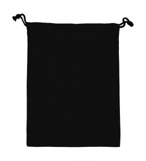 Bavlněná taška se šňůrkou Velikost: S, Barva: Černá