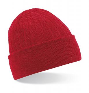 Čepice Beanie Barva: Červená