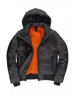 Dámská bunda Superhood Velikost: 2XL, Barva: Dark Grey/Neon Orange