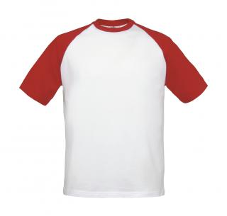 Pánské Baseball tričko Velikost: XXL, Barva: Červená