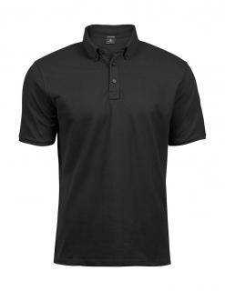 Pánské polo tričko Luxury Stretch Velikost: 3XL, Barva: Black