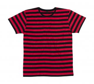 Pánské pruhované tričko Velikost: L, Barva: Červená