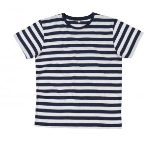 Pánské pruhované tričko Velikost: M, Barva: Tmavě modrá